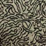Black Lines Jacquard, Viscose-Poly