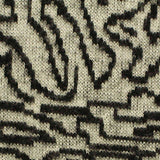 Black Lines Jacquard, Viscose-Poly — texture