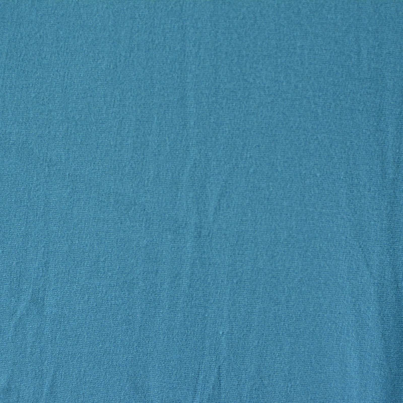 Viscose Stretch Jersey Knit Fabric, 186 gsm, 150 cm — Blue