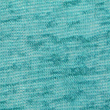 Heathered Teal Marl Chunky Knit, Polyester — texture