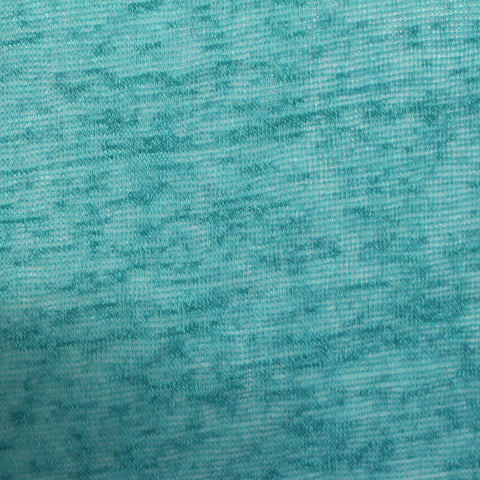 Heathered Teal Marl Chunky Knit, Polyester, 146 gsm