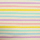 White Horizontal-Stripe Knit