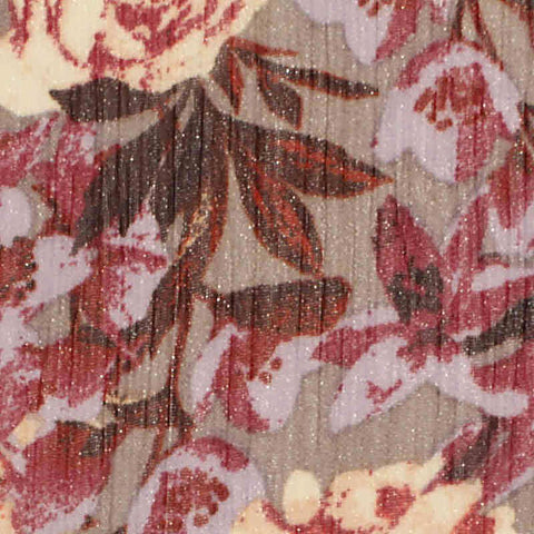 Cream Bold-Floral Woven, Polyester