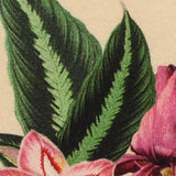 Pink Floral Knit, Cotton — texture