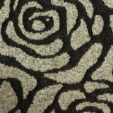 Grey Abstract-Swirl Jacquard, Viscose-Poly