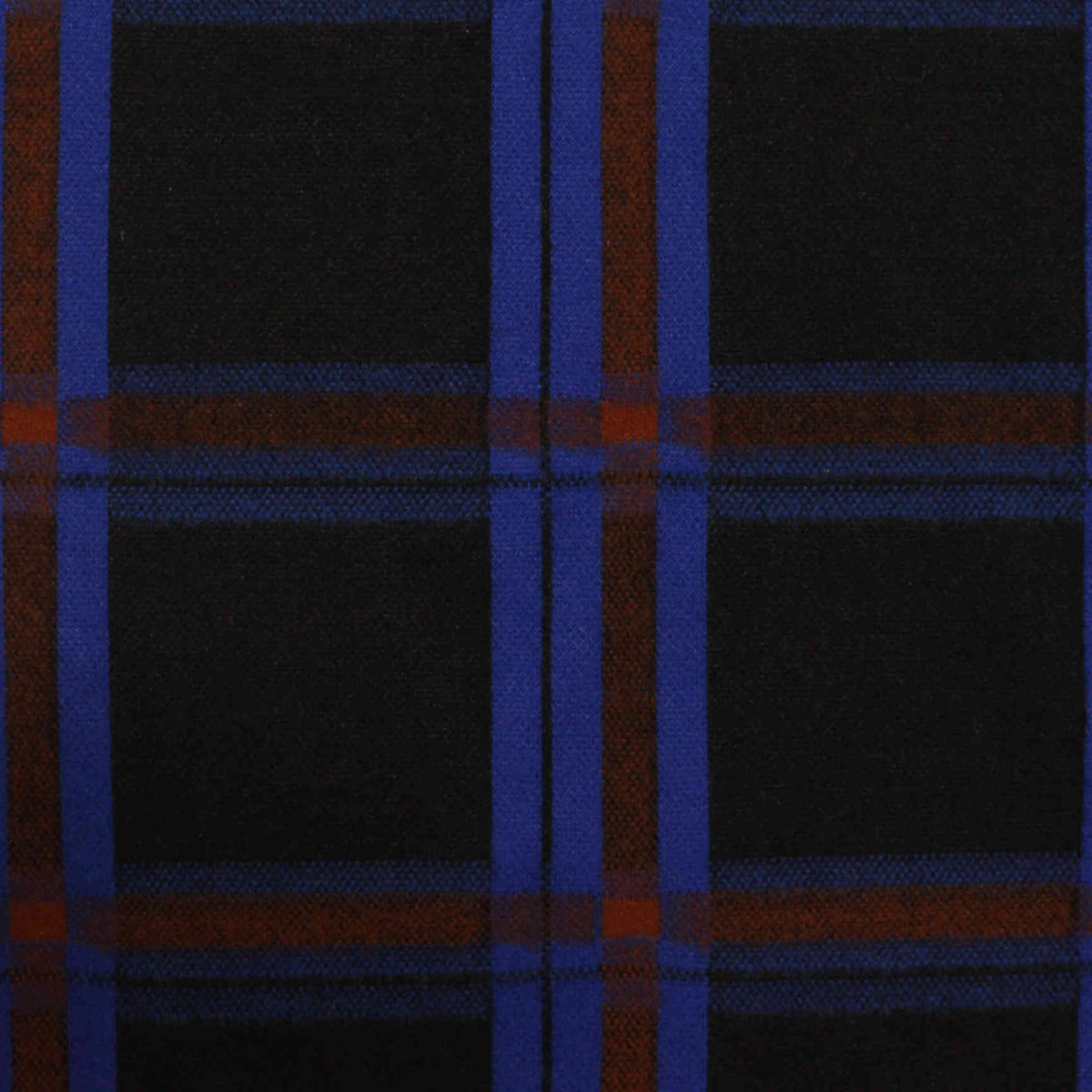Black Plaid Jacquard, Viscose