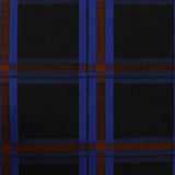 Black Plaid Jacquard, Viscose