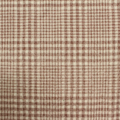 Cream Plaid Jacquard, Polyester, 334 gsm