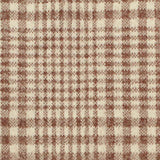 Cream Plaid Jacquard, Polyester — texture