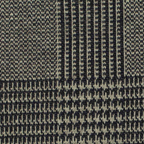 Grey Plaid Jacquard, Polyester, 245 gsm