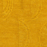 Yellow Tone-on-Tone Rib Knit, Poly-Viscose — texture