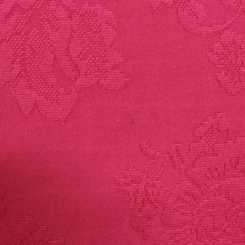Pink Tone-on-Tone Floral Pointelle Knit, Viscose-Acrylic