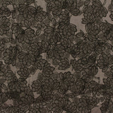 Black Leaf Voile, Cotton