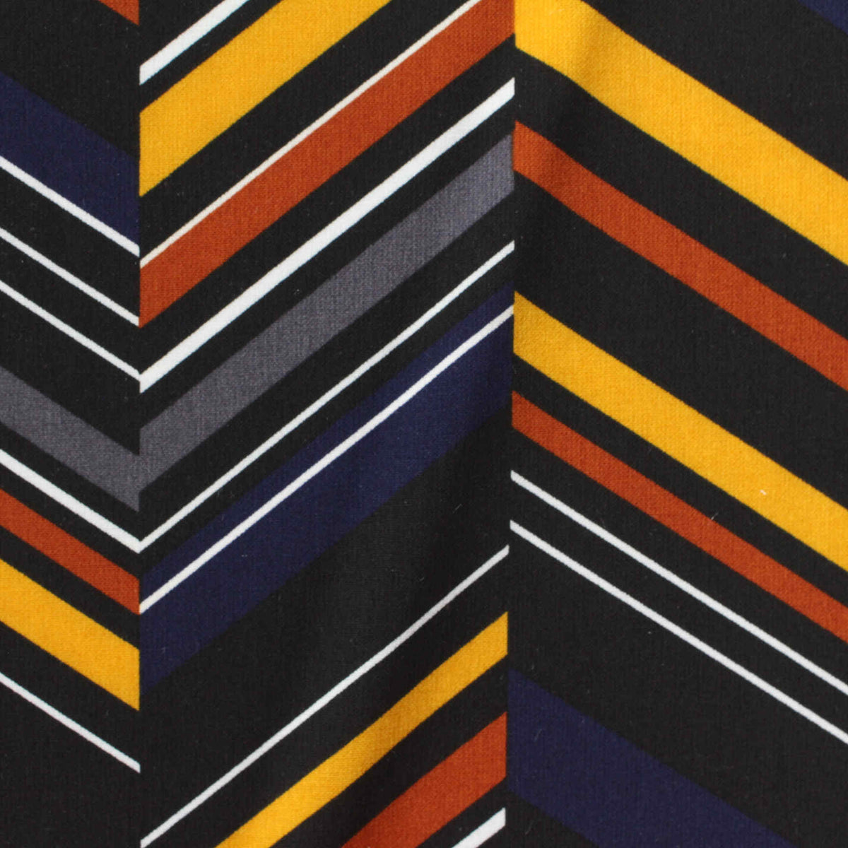 Black Chevron Woven, Polyester