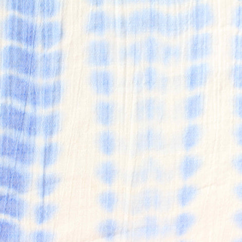 Blue Tie-Dye Woven