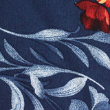 Red Bold-Floral Woven, Polyester — texture