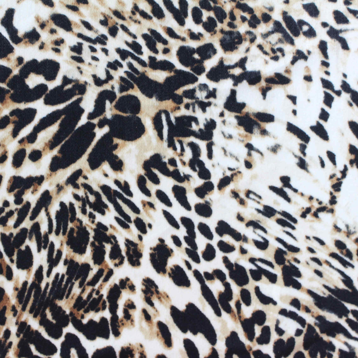 Black Leopard Woven, Polyester