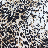 Black Leopard Woven, Polyester