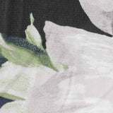 Green Large-Floral Chiffon, Polyester — texture