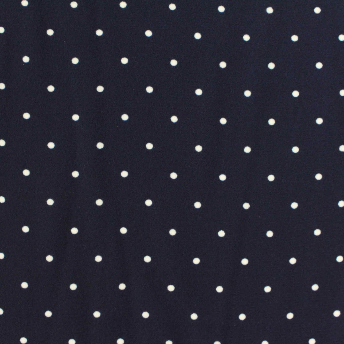 White Dots Woven, Polyester, 109 gsm