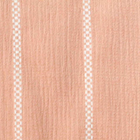 White Vertical-Stripe Woven, Polyester