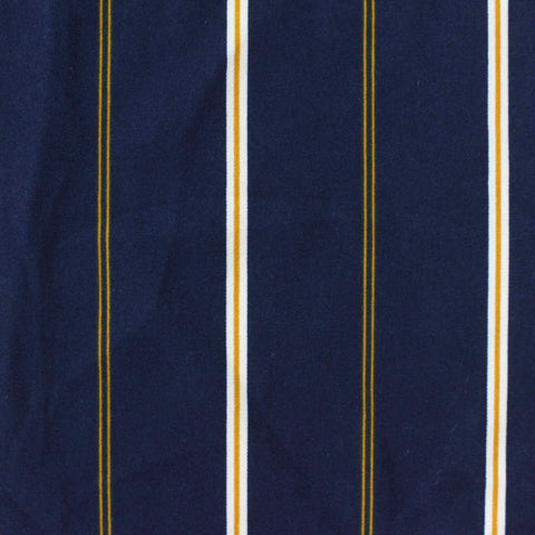 Navy Stripes Woven, Polyester