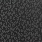 Dark Grey Leopard Jacquard, Polyester