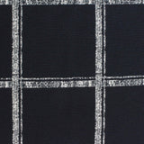 Black Check Chiffon, Polyester