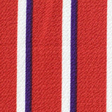 Red Vertical-Stripe Chiffon, Polyester — texture