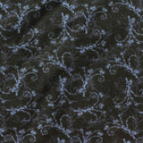 Blue Floral Woven, Viscose-Nylon