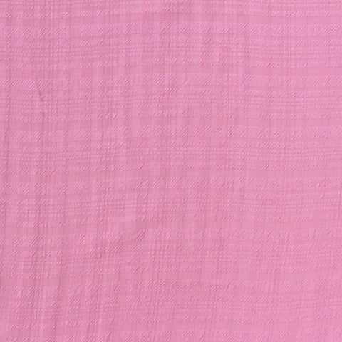 Pink Check Chiffon, Polyester