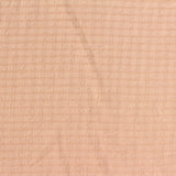 Peach Horizontal-Stripe Chiffon, Polyester