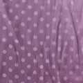 Purple Dots Chiffon, Polyester