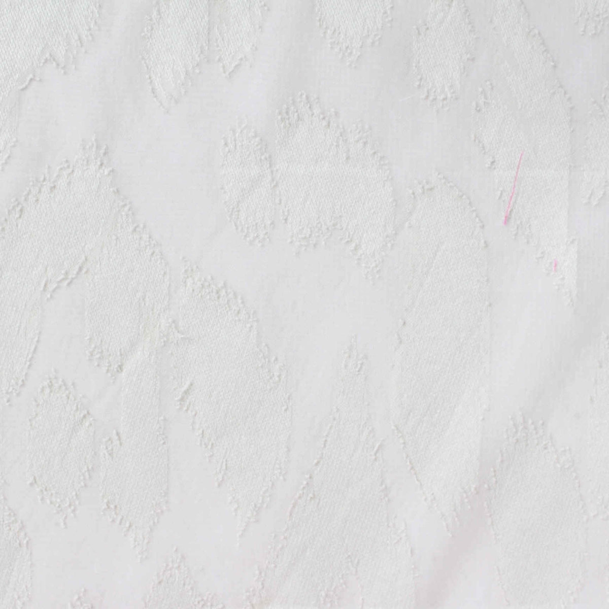 White Leaf Jacquard, Polyester, 79 gsm