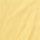 Yellow Tone-on-Tone Diamond Jacquard, Polyester — texture