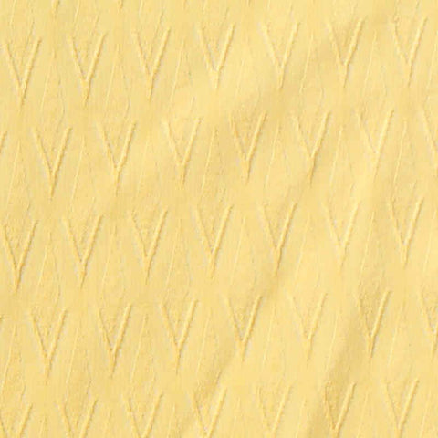 Yellow Tone-on-Tone Diamond Jacquard, Polyester