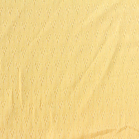 Yellow Tone-on-Tone Diamond Jacquard, Polyester