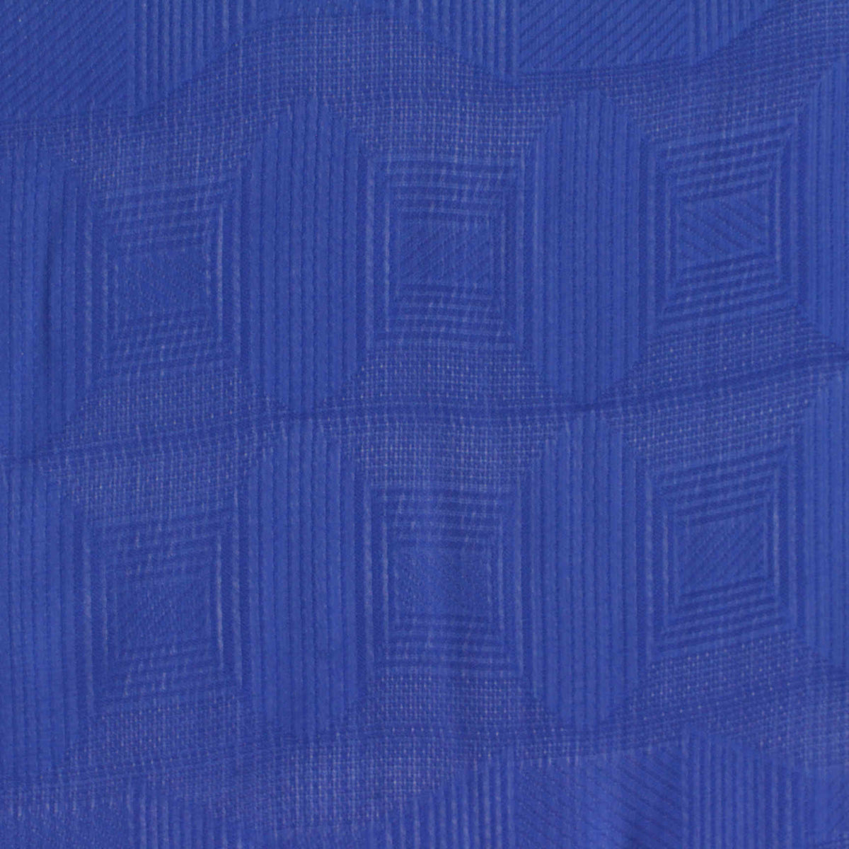 Blue Diamond Jacquard, Polyester, 78 gsm