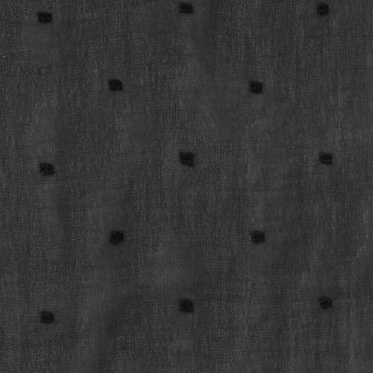 Grey Dots Chiffon, Polyester, 92 gsm