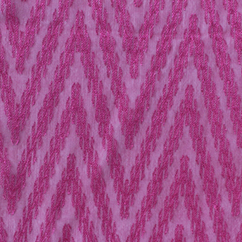 Fuchsia Zigzag Chiffon, Polyester
