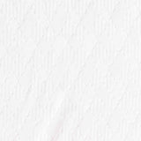 White Vertical-Stripe Chiffon, Polyester
