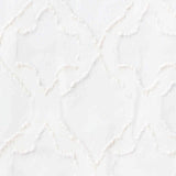 White Tone-on-Tone Chiffon, Polyester — texture