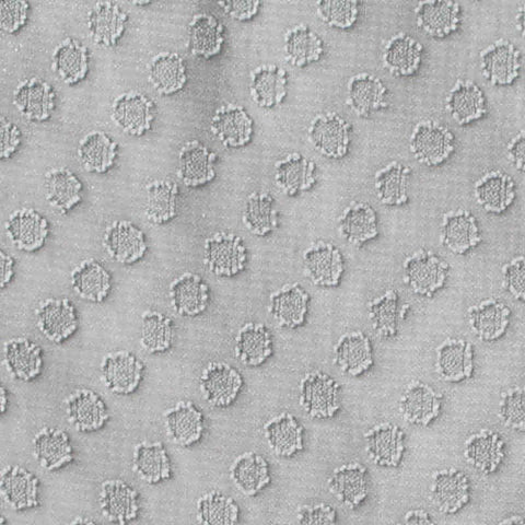 Grey Dots Chiffon, Polyester, 77 gsm