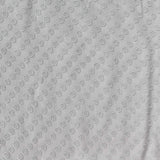 Grey Dots Chiffon, Polyester