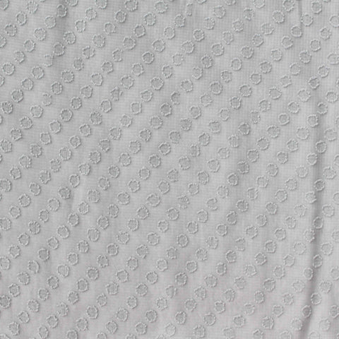 Grey Dots Chiffon, Polyester, 77 gsm