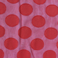 Red Dots Chiffon, Polyester