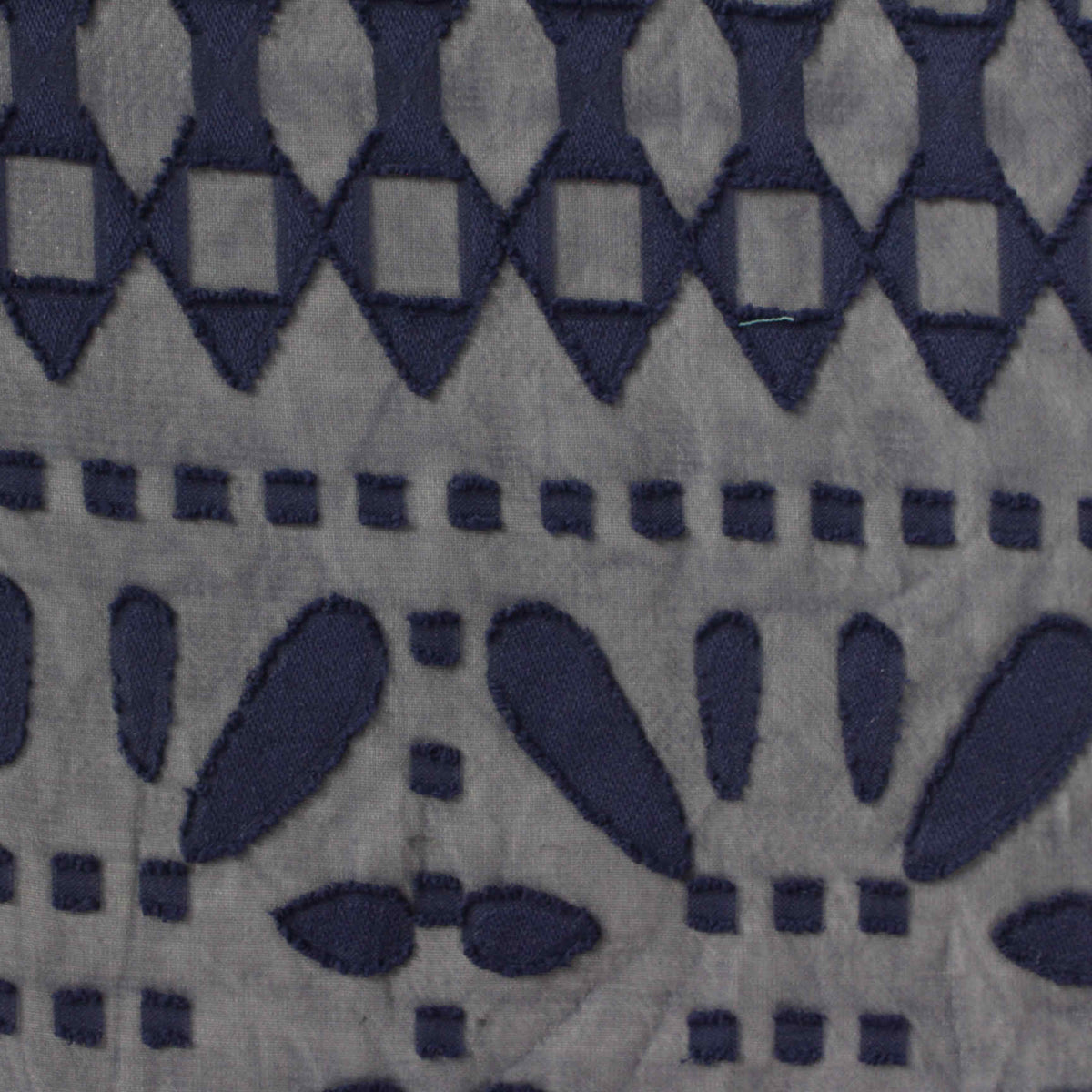 100% Polyester Chiffon Fabric, 78 gsm, 145 cm — Blue