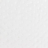 White Tone-on-Tone Dot Chiffon, Polyester