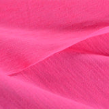 Slub Polyester Cotton Jersey Knit Fabric, 148 gsm, 163 cm — Pink
