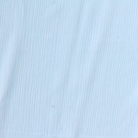 100% Polyester Chiffon Fabric, 75 gsm, 142 cm — Blue